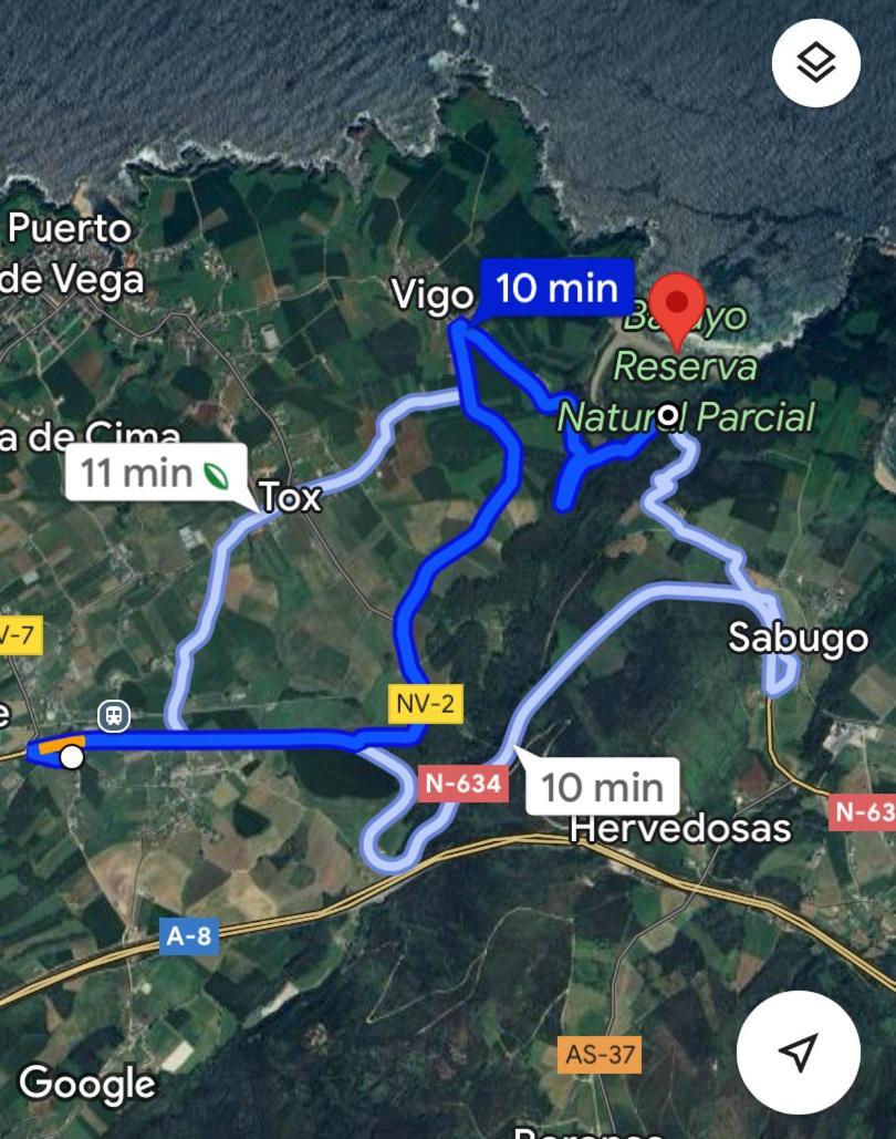 Villa Auristela Navia Eksteriør bilde